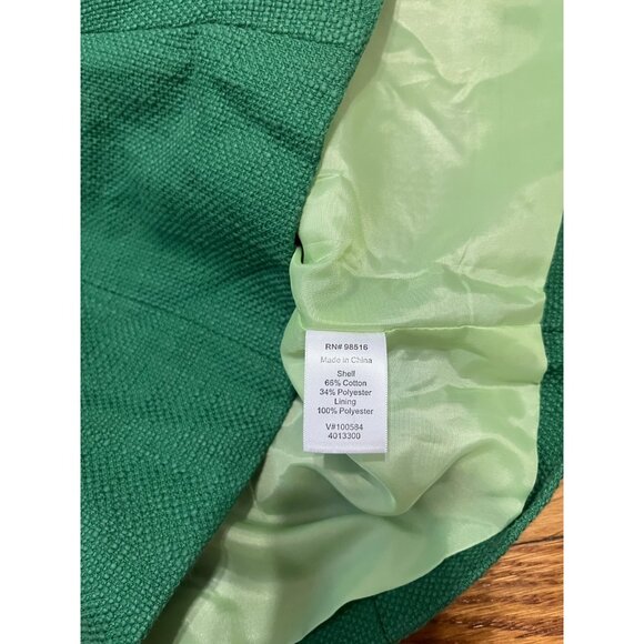 Coldwater Creek Blazer Jacket Women's Size 8p Easy Fitted Green NWT $89.95 - Picture 4 of 5